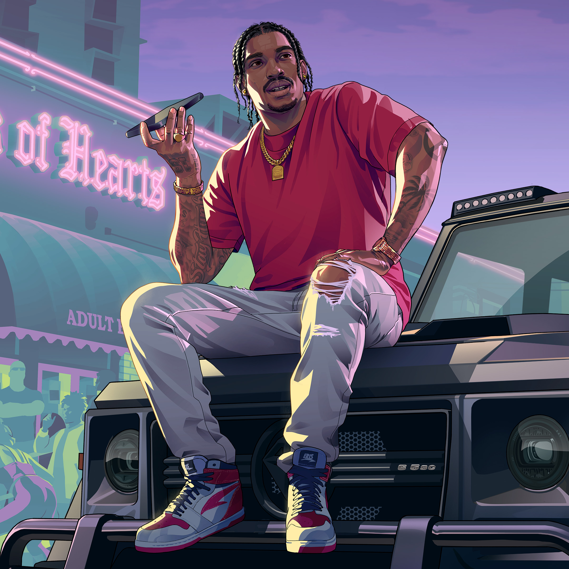 Дре'Куан Прист из GTA 6