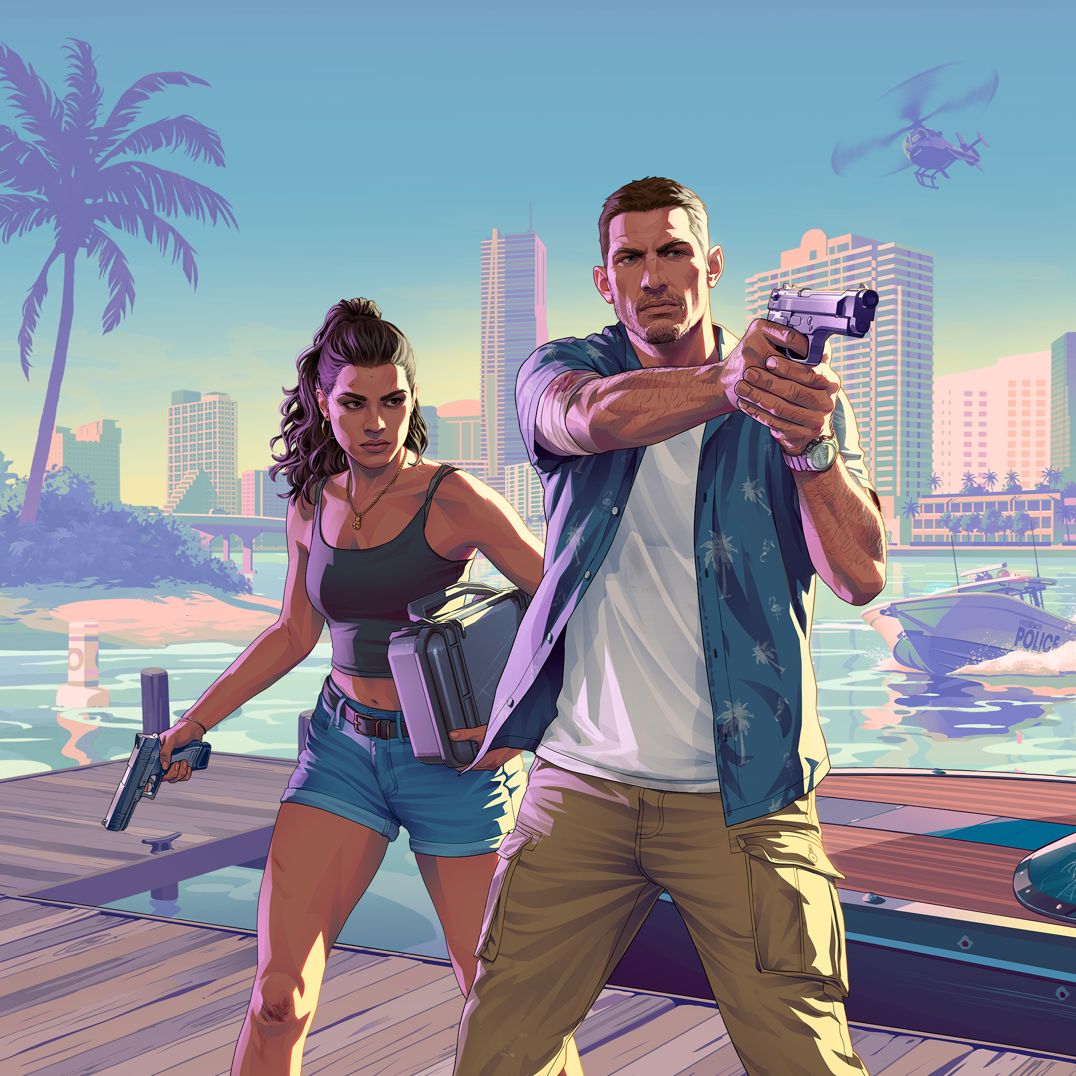 Джейсон и Лусия из GTA 6